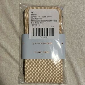 NWT Anthropologie Fishnet Tights